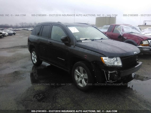 1C4NJCEAXCD652465 - 2012 JEEP COMPASS LATITUDE 黑色 照片 1