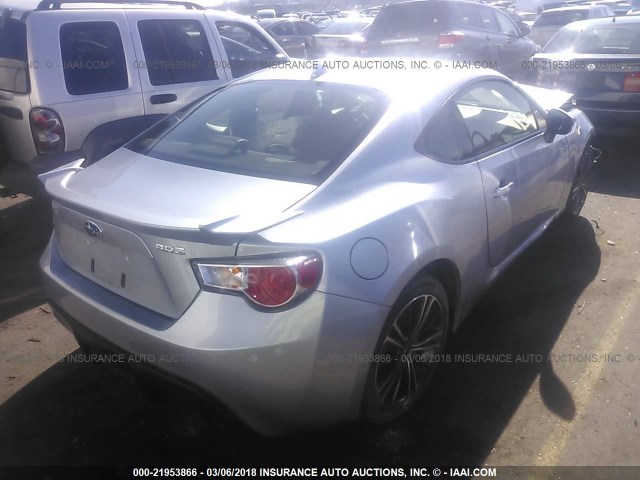 JF1ZCAC16F9604610 - 2015 SUBARU BRZ 2.0 LIMITED/BLUE.SERIES GRAY photo 4