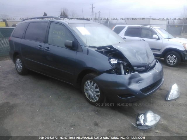 5TDKK4CC5AS336287 - 2010 TOYOTA SIENNA CE/LE BLUE photo 1