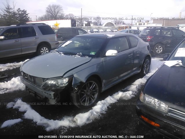 JTKJF5C70B3015410 - 2011 TOYOTA SCION TC 灰色 照片 2