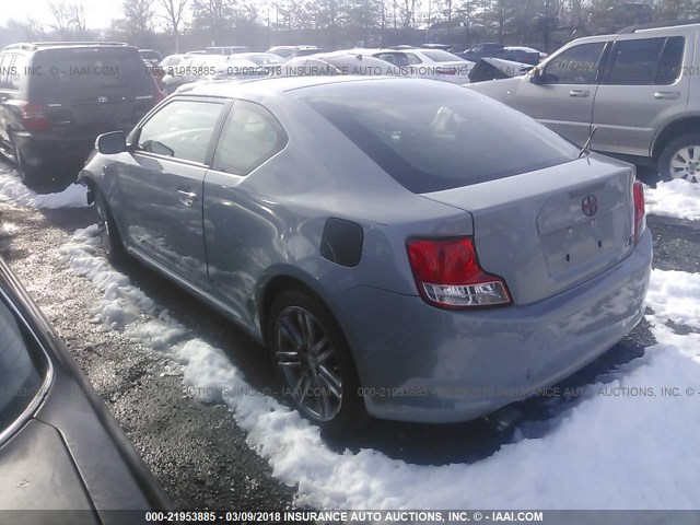 JTKJF5C70B3015410 - 2011 TOYOTA SCION TC 灰色 照片 3