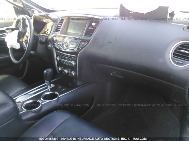 5N1AR2MN8FC683452 - 2015 NISSAN PATHFINDER S/SV/SL/PLATINUM 灰色 照片 5