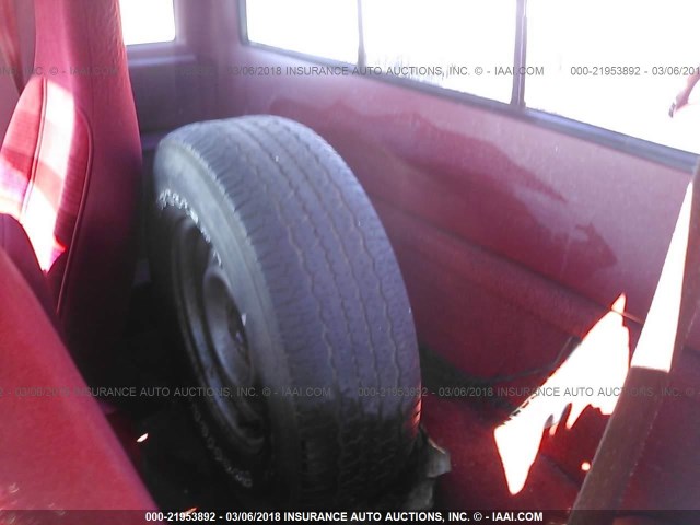 1FTCR14U4MPA45235 - 1991 FORD RANGER SUPER CAB RED photo 8