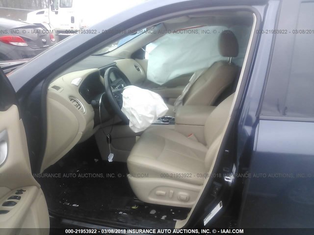 5N1AR2MMXGC669769 - 2016 NISSAN PATHFINDER S/SV/SL/PLATINUM 蓝色 照片 5