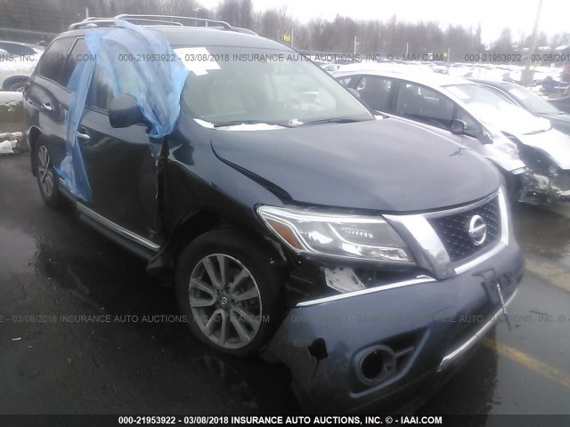 5N1AR2MMXGC669769 - 2016 NISSAN PATHFINDER S/SV/SL/PLATINUM 蓝色 照片 6