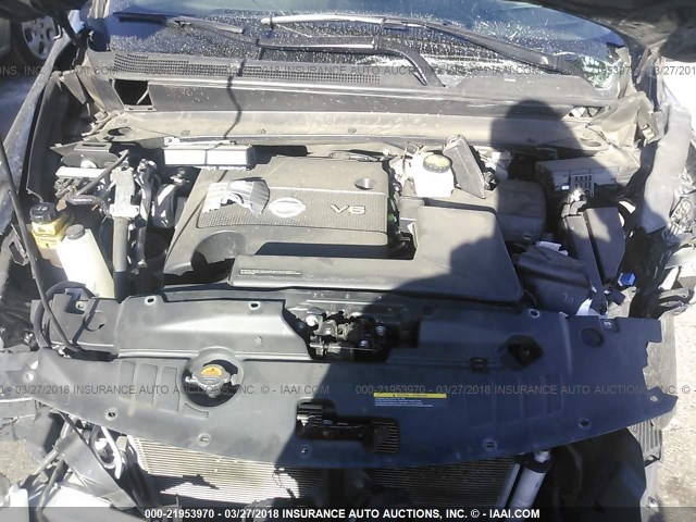 5N1AR2MN8DC628870 - 2013 NISSAN PATHFINDER S/SV/SL/PLATINUM 黑色 照片 10