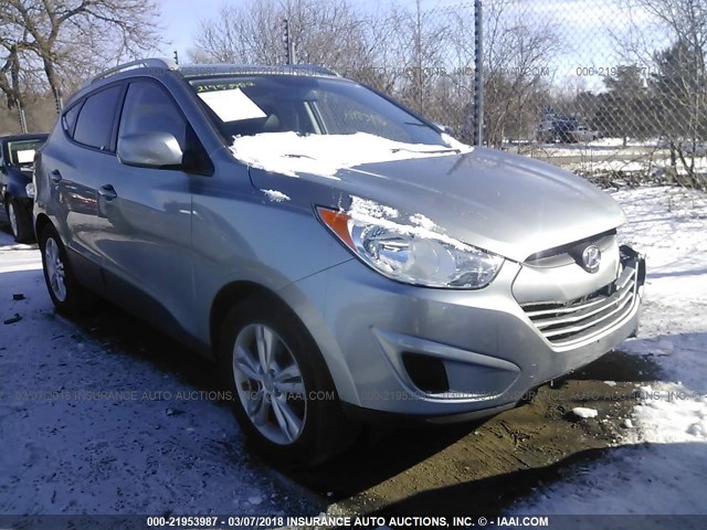 KM8JUCAC4BU206593 - 2011 HYUNDAI TUCSON GLS/LIMITED 银色 照片 1