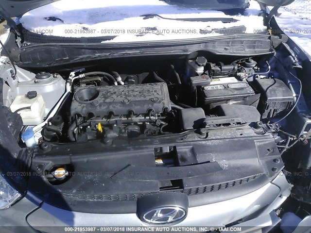 KM8JUCAC4BU206593 - 2011 HYUNDAI TUCSON GLS/LIMITED 银色 照片 10