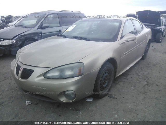 2G2WP542151192009 - 2005 PONTIAC GRAND PRIX GOLD photo 2