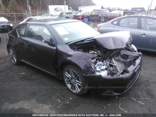 JTKJF5C73B3013005 - 2011 TOYOTA SCION TC 紫色 照片 1