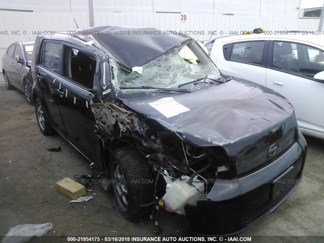 JTLKE50E591072102 - 2009 TOYOTA SCION XB შავი ფოტო 1