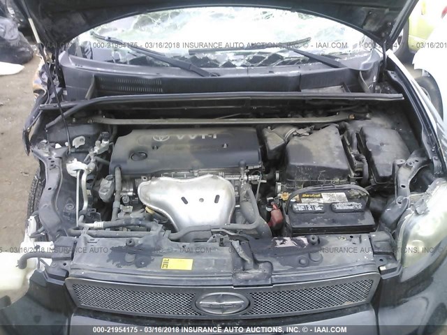 JTLKE50E591072102 - 2009 TOYOTA SCION XB შავი ფოტო 10