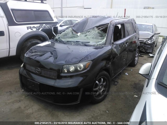 JTLKE50E591072102 - 2009 TOYOTA SCION XB შავი ფოტო 2
