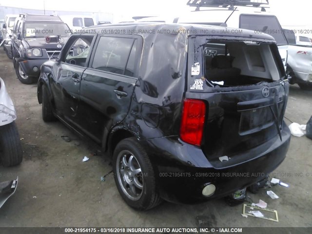 JTLKE50E591072102 - 2009 TOYOTA SCION XB შავი ფოტო 3