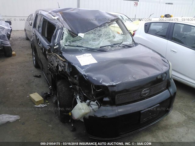 JTLKE50E591072102 - 2009 TOYOTA SCION XB შავი ფოტო 6