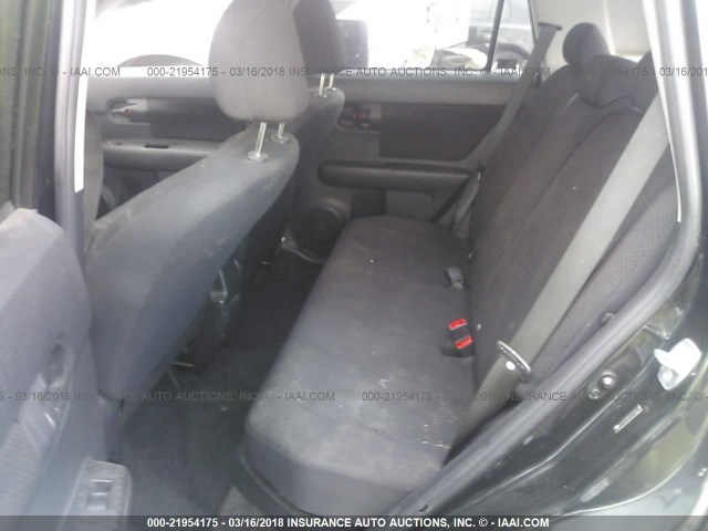 JTLKE50E591072102 - 2009 TOYOTA SCION XB შავი ფოტო 8