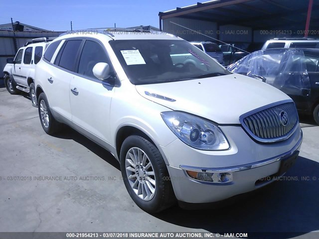 5GAKRCED2CJ161705 - 2012 BUICK ENCLAVE WHITE photo 1