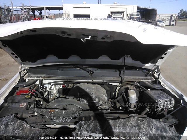 3GCPCREA3DG169684 - 2013 CHEVROLET SILVERADO C1500  LS WHITE photo 10