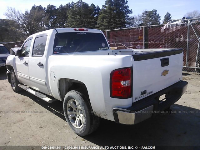 3GCPCREA3DG169684 - 2013 CHEVROLET SILVERADO C1500  LS WHITE photo 3