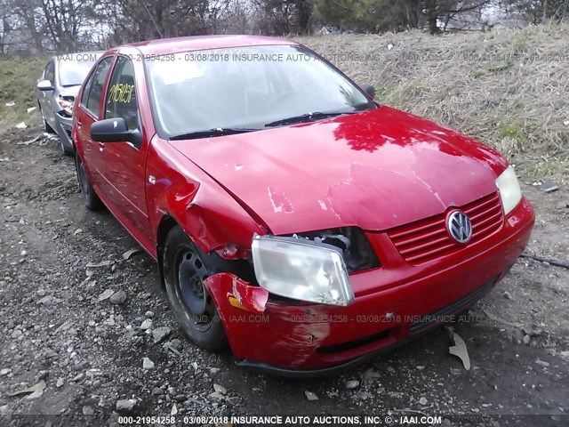 3VWRK69M03M122124 - 2003 VOLKSWAGEN JETTA GL RED photo 1