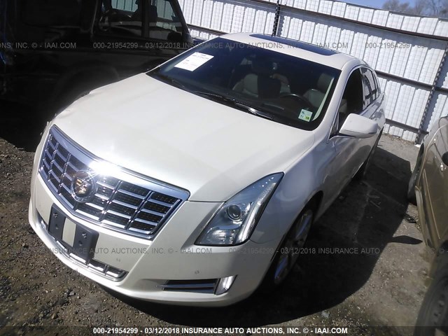 2G61T5S35D9102893 - 2013 CADILLAC XTS PREMIUM COLLECTION TAN photo 2