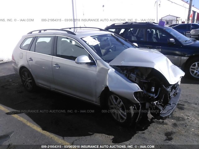 3VWTL8AJ9AM700282 - 2010 VOLKSWAGEN JETTA TDI SILVER photo 1