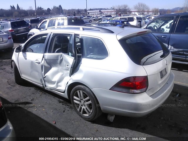 3VWTL8AJ9AM700282 - 2010 VOLKSWAGEN JETTA TDI SILVER photo 3