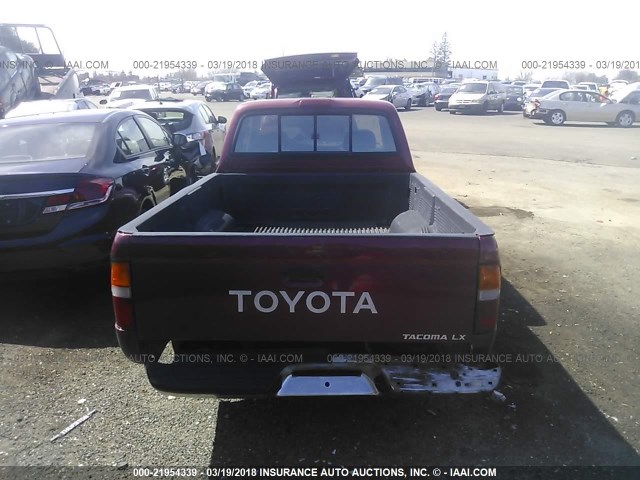 4TAVL52N3VZ330538 - 1997 TOYOTA TACOMA XTRACAB MAROON photo 8