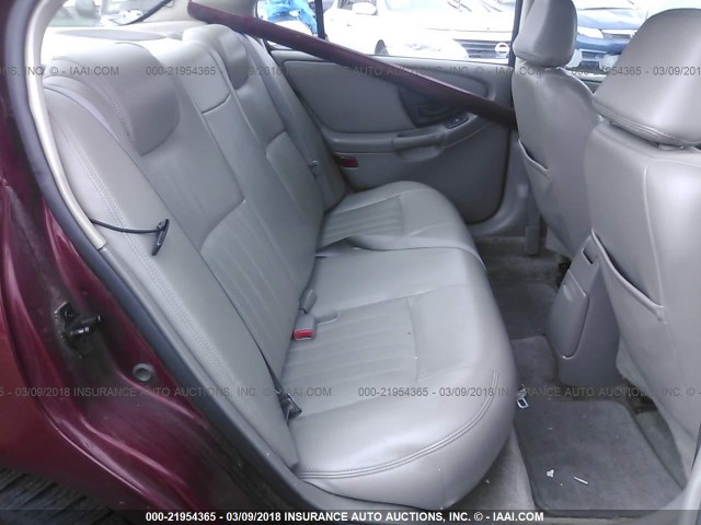 1G1NE52J83M650078 - 2003 CHEVROLET MALIBU LS მუქწითელი ფოტო 8