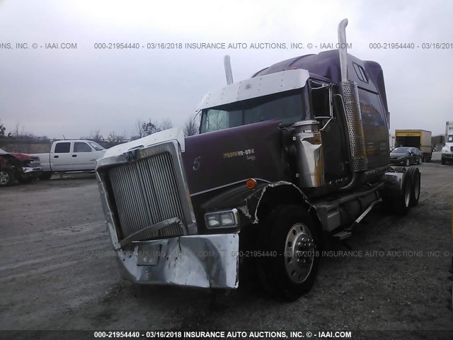 2WKEDDJJ4YK963844 - 2000 WESTERN STAR/AUTO CAR 4900 4900E PURPLE photo 2