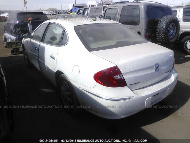 2G4WC582371225558 - 2007 BUICK LACROSSE CX WHITE photo 3