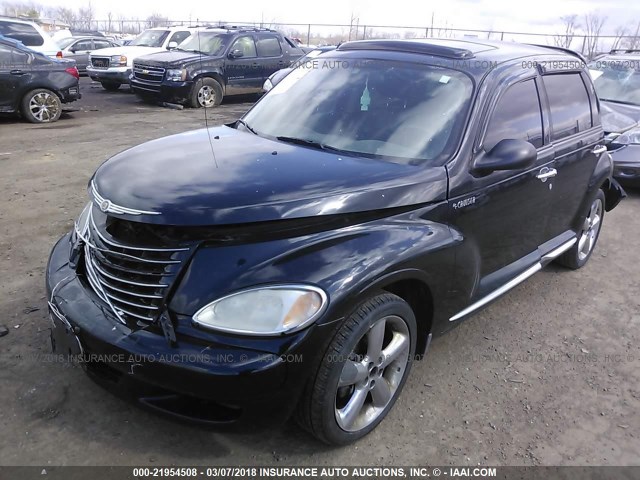 3C8FY78G03T519035 - 2003 CHRYSLER PT CRUISER GT BLACK photo 2