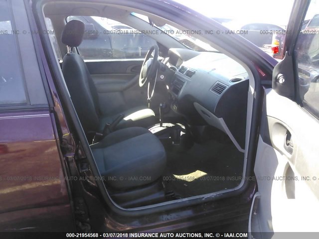1FAFP34NX7W340511 - 2007 FORD FOCUS ZX4/S/SE/SES 勃艮第红 照片 5