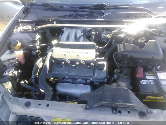 4T1BF32K02U539121 - 2002 TOYOTA CAMRY LE/XLE/SE შამპანური ფოტო 10