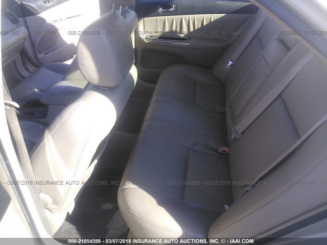 4T1BF32K02U539121 - 2002 TOYOTA CAMRY LE/XLE/SE შამპანური ფოტო 8