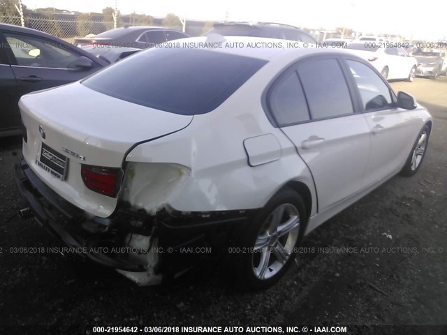 WBA3D3C52EK155748 - 2014 BMW 328 D WHITE photo 4