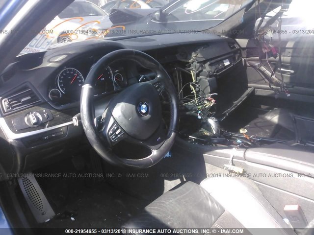 WBSFV9C5XDD096184 - 2013 BMW M5 BLUE photo 5