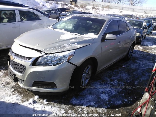 1G11C5SL6FF239020 - 2015 CHEVROLET MALIBU 1LT 棕色 照片 2