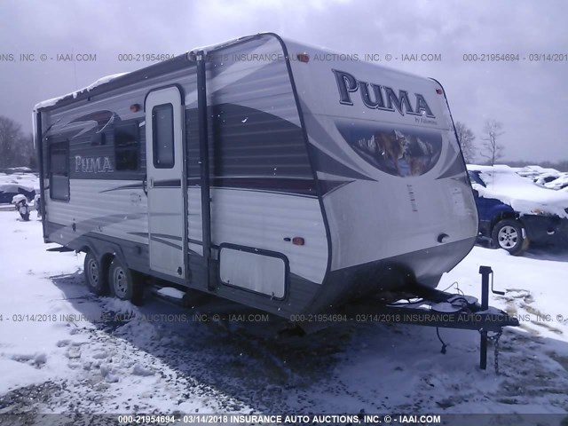 4X4TPUU25GP058659 - 2016 FOREST RIVER PUMA 19RL  未知 照片 1