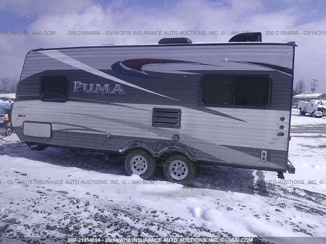 4X4TPUU25GP058659 - 2016 FOREST RIVER PUMA 19RL  未知 照片 8
