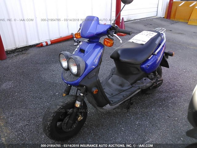 LPRSA20A79A820393 - 2009 YAMAHA YW50 BLUE photo 2