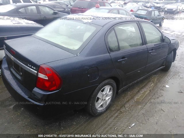 1G1ZT54834F176709 - 2004 CHEVROLET MALIBU LS 蓝色 照片 4