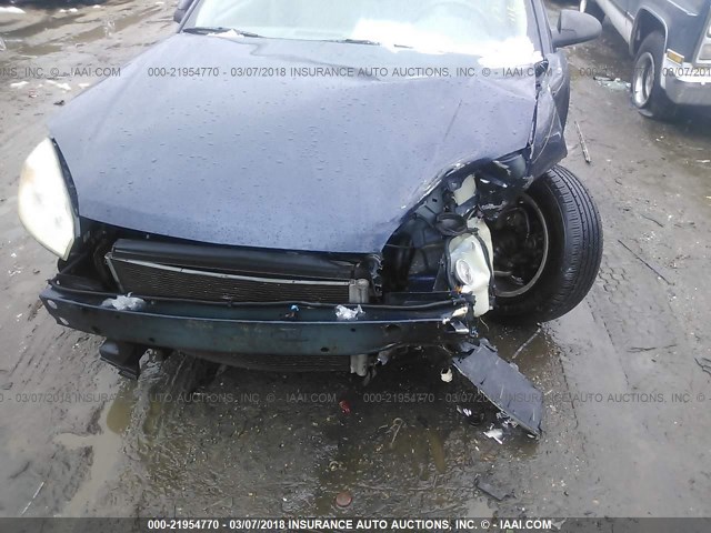 1G1ZT54834F176709 - 2004 CHEVROLET MALIBU LS 蓝色 照片 6