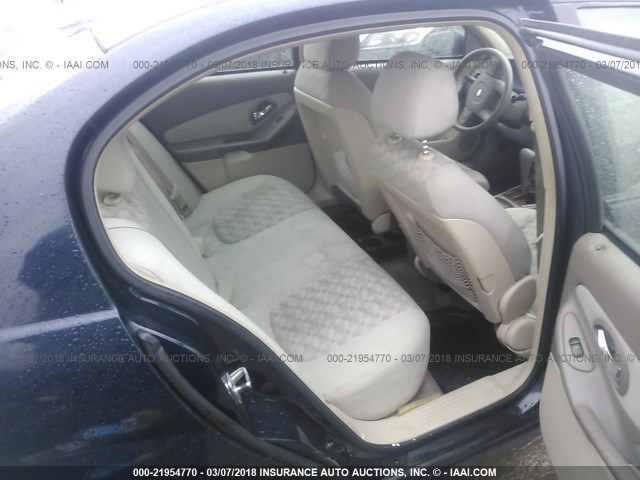 1G1ZT54834F176709 - 2004 CHEVROLET MALIBU LS 蓝色 照片 8