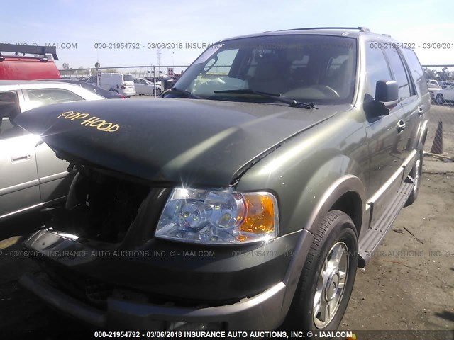 1FMRU17W83LA73708 - 2003 FORD EXPEDITION EDDIE BAUER GREEN photo 2