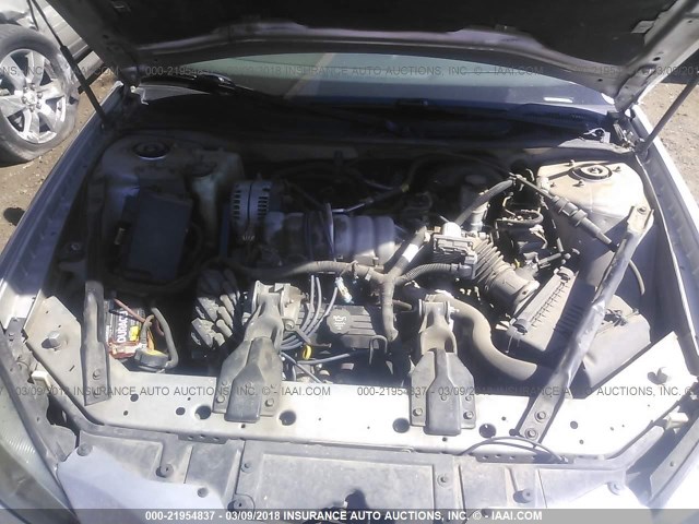 2G2WP522541166305 - 2004 PONTIAC GRAND PRIX GT SILVER photo 10