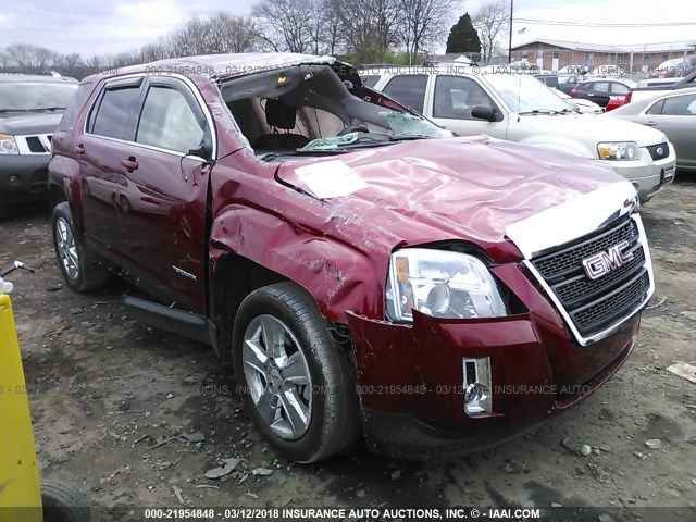 2GKALREK6F6430534 - 2015 GMC TERRAIN SLE RED photo 1