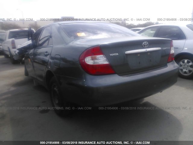 4T1BE32K44U290893 - 2004 TOYOTA CAMRY LE/XLE/SE GREEN photo 3