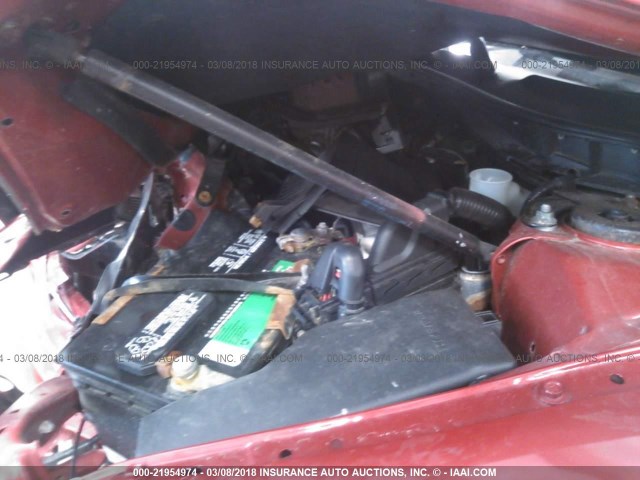 4T1BF3EK9AU519833 - 2010 TOYOTA CAMRY SE/LE/XLE 红色 照片 10