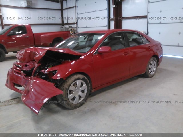 4T1BF3EK9AU519833 - 2010 TOYOTA CAMRY SE/LE/XLE 红色 照片 2
